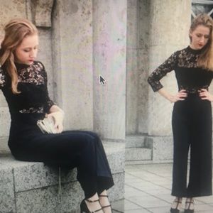 Black lace Jumpsuit